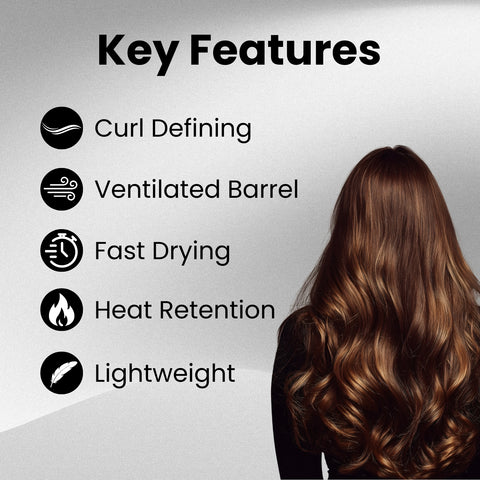 Curl Hair Brush (Deluxe) MIHB0012