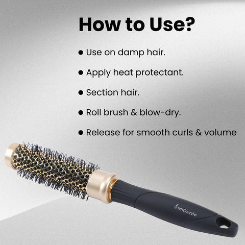 Curl Hair Brush (Deluxe) MIHB0012