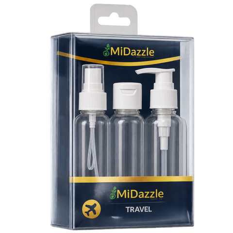 TRAVEL BOTTLE SET OF 3 (60ml Each) MITB9002