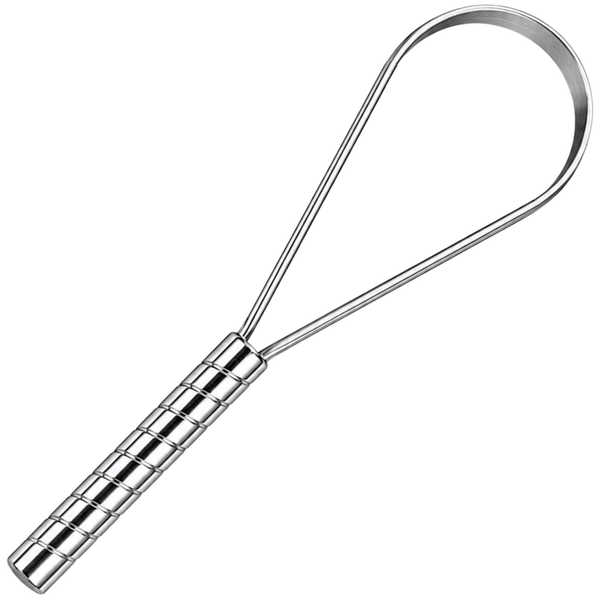 Metal Round Handle Tongue Cleaner MIOT7505