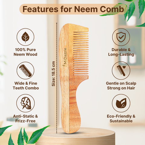 Grooming Comb (Handle) MINC2106