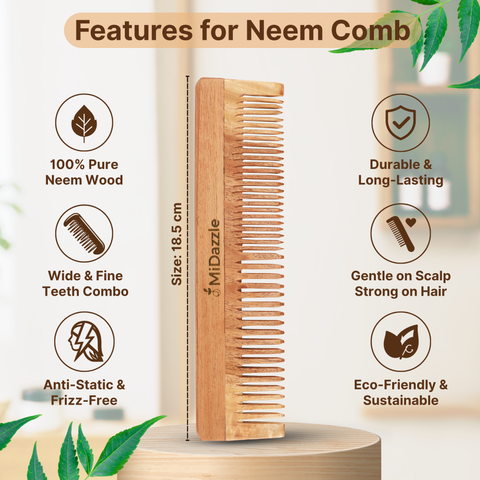 Grooming Comb (2 In 1) MINC2105