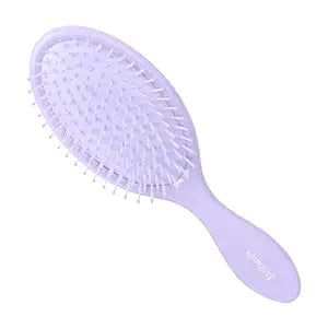 Premium Paddle Lavender floral Hair Brush