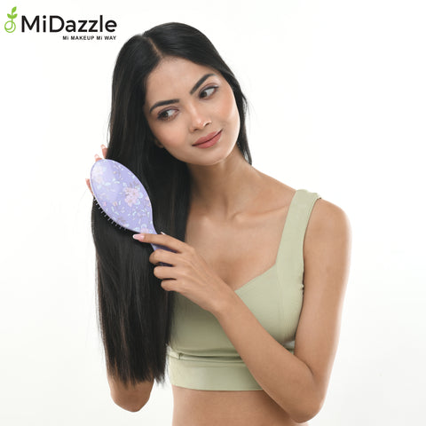 OVAL HAIR BRUSH (LAVENDER) MIHB0024 ₹ 299/-