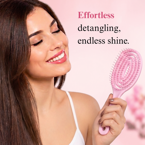 Hair Brush (Pink 3D) MIHB0014