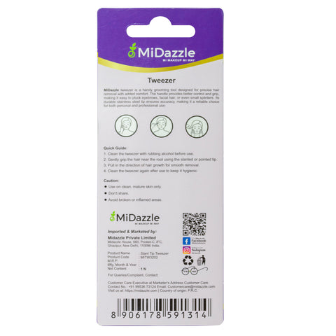TWEEZER FLAT TIP MITW3202 ₹ 99/-