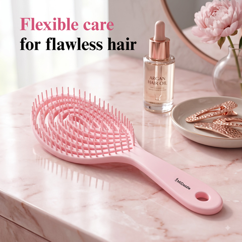 Hair Brush (Pink 3D) MIHB0014