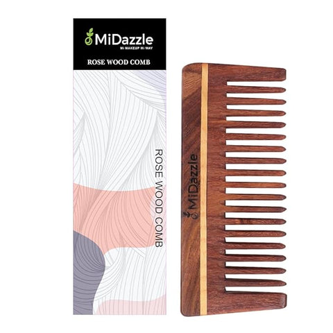 Organic Rose Wood Comb Shampoo-1D