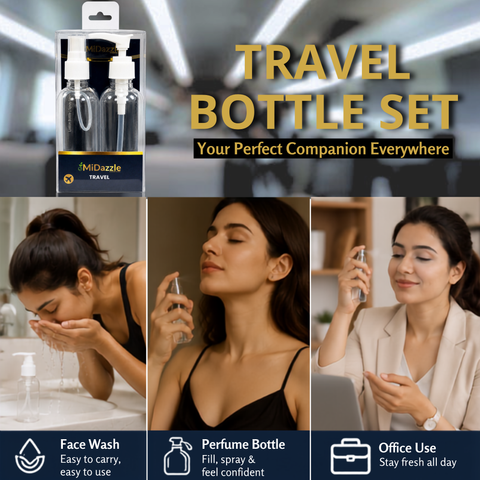 Travel Bottle Set of 2 (100ml Each) MITB9001