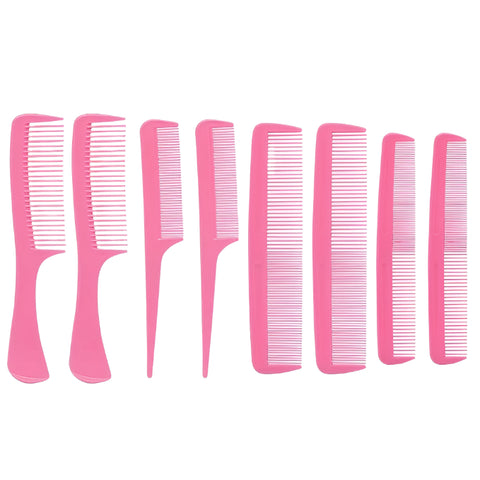 Hair Comb Set of 8