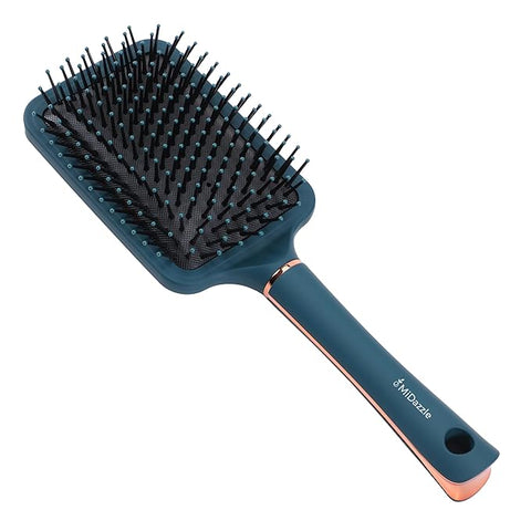 Premium Classic Blue & Rose Gold Hair Brush