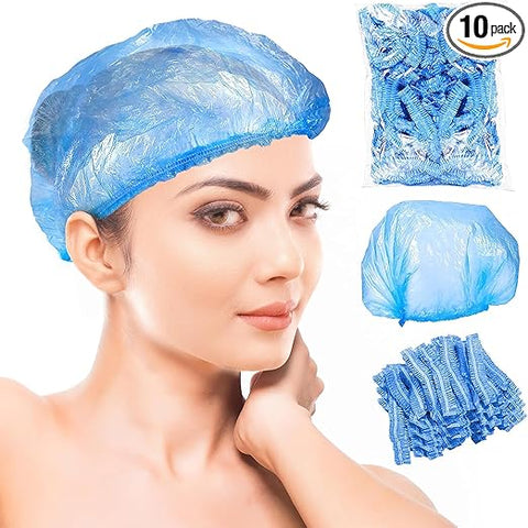 Shower Cap Assorted Pack of 10