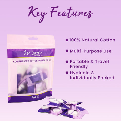 Compressed Cotton Towel-30Pcs MIOF3405