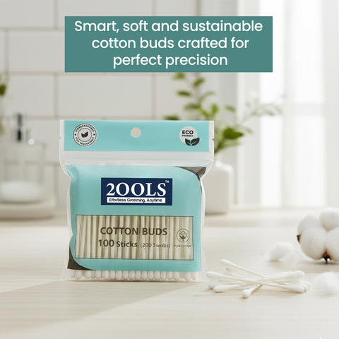 Cotton Buds Pouch Pack Of 100 TSCS8002