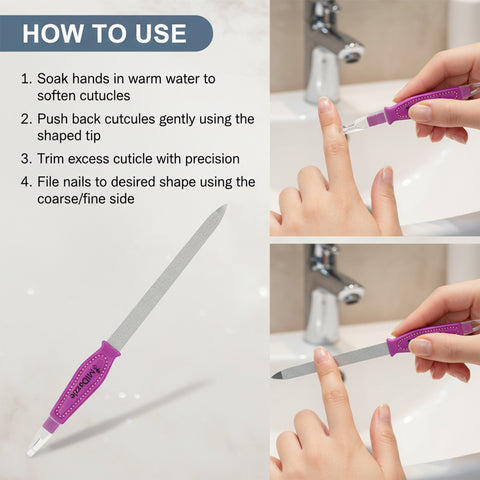 Nail Filer Cuticle Remover - L MINF3802