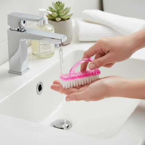 Nail Brush With Handle Grip MIMT4002