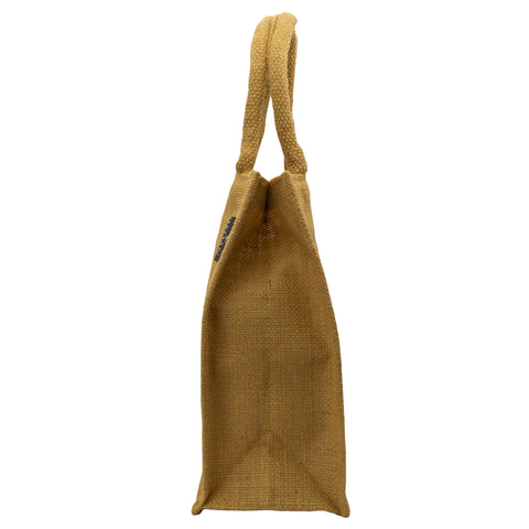JUTE LUNCH BAG  (WITH ZIPPER) JDJLB1402 ₹ 199/-