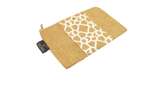 JUTE ZIPPER POUCH JDJZP2001 ₹ 99/-