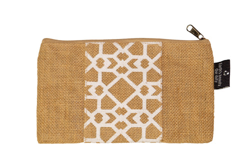 JUTE ZIPPER POUCH JDJZP2001 ₹ 99/-